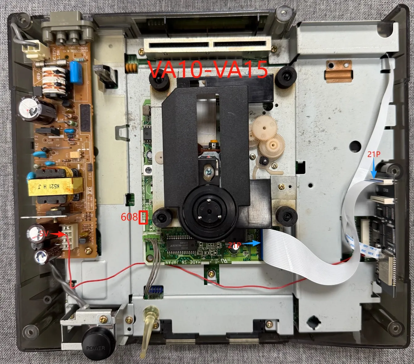 Фото Fenrir Pro для платы симуляции CD-дисков Sega Saturn ODE SAROO PHOEBE RHEZ Wuxi OED/CD Switcher SS MODE Модульный чип №5
