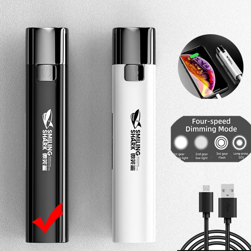 

POCKETMAN Мини светодиодный фонарик USB