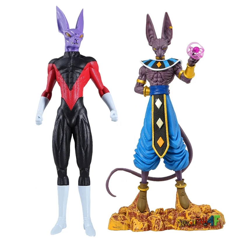 

35cm Dragon Ball Figures Pride Troopers Dyspo Action Figure PVC Anime God of Destroy Beerus Toppo Figurine Collection Model Toys