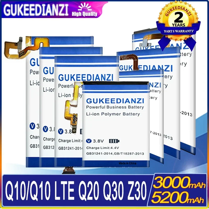 Высококачественная батарея для BlackBerry Priv/Q20 Classic/Z30/Keytwo KEY2/Passport 4G Q30/KEYone Q10 LTE Q10LTE