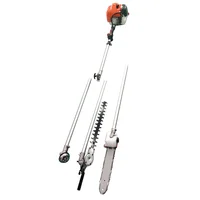 Multifunction Brush Cutter Tiller/Chainsaw/Long Reach Pole Saw/Hedge Trimmer