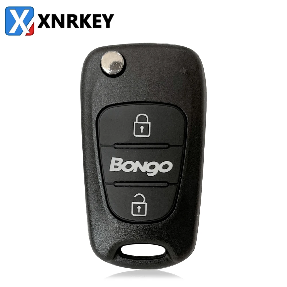 

XNRKEY 3-кнопочный флип-чехол для автомобильного ключа для Hyundai Kia Bongo чехол для ключа с лезвием TOY40
