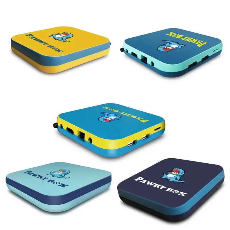 

Pawky Box Game Console For PS1/DC/SMS/Naomi 50000+ Games Super Console WiFi Mini TV Kid Retro 4K Mini TV Box Video Game Player