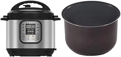 

Pot Duo 7-in-1 Electric Pressure Cooker, Sterilizer, Slow Cooker, Rice Cooker, Steamer, Saute, Yogurt Maker, and Warmer, 6 Quart