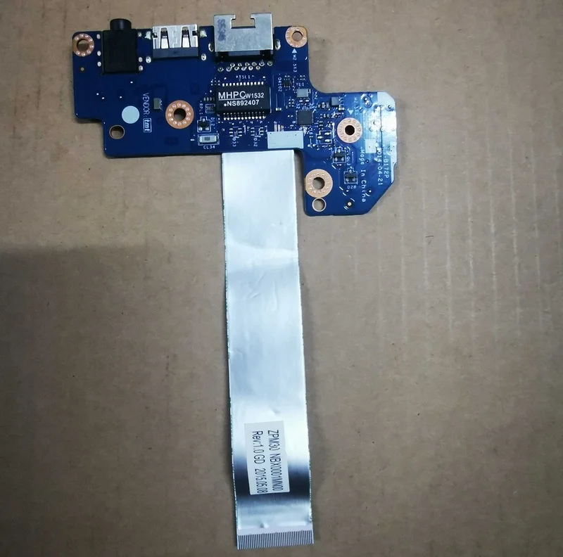 Оригинальная USB-плата для сетевого кабеля HP 430 G2 интерфейсная аудиоплата ZPM30 LS-B172P