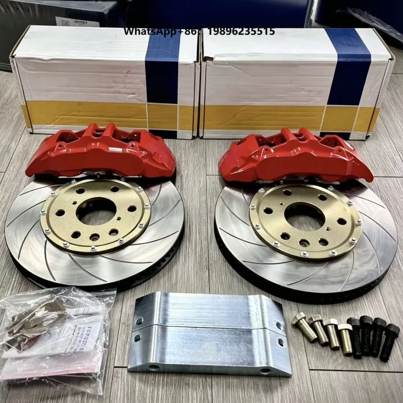Фото Комплект больших тормозных суппортов 8576, 6-поршневые, с тормозными дисками 355/380 мм №1