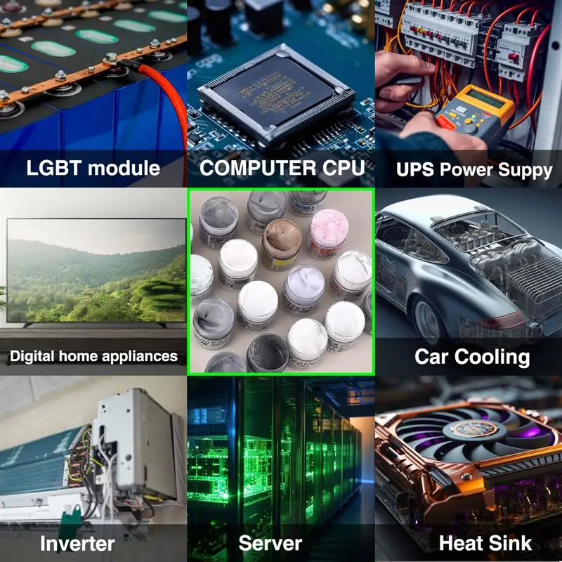 Фото Термопроводящая смазка GD900/780, 20/30 г №5
