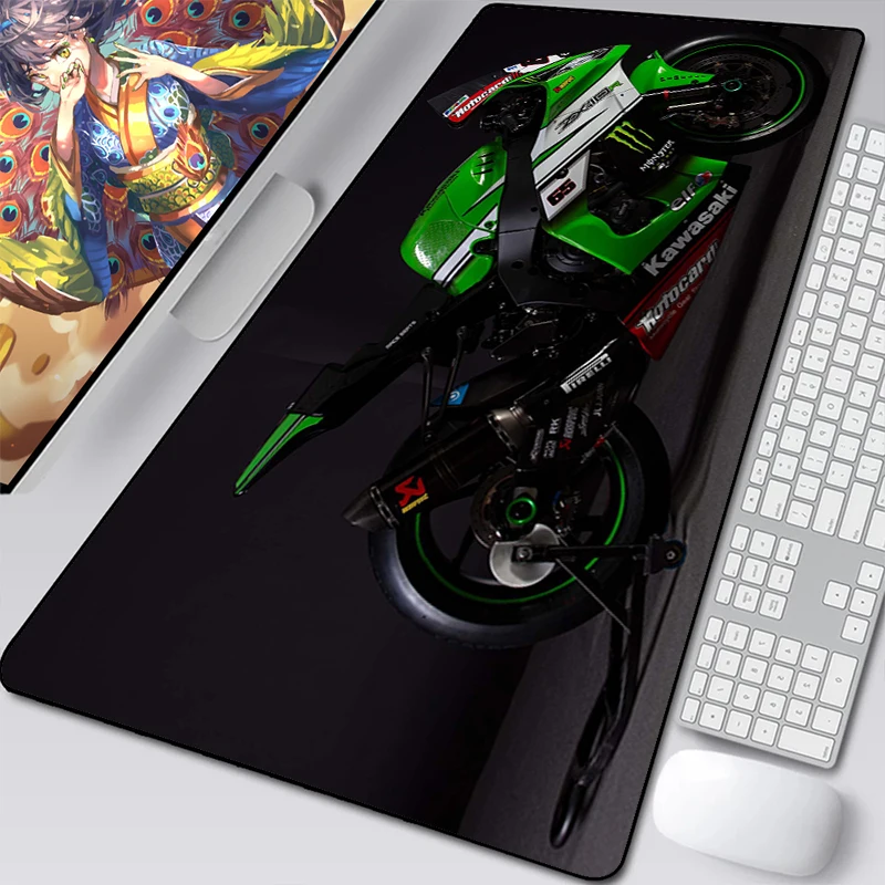 

Kawaii Mouse Pad Kawasaki Gamer Keyboard Mats Gaming Mat Large Xxl Pc Mause Computer Accessories Cabinet Mausepad Pads Non-slip