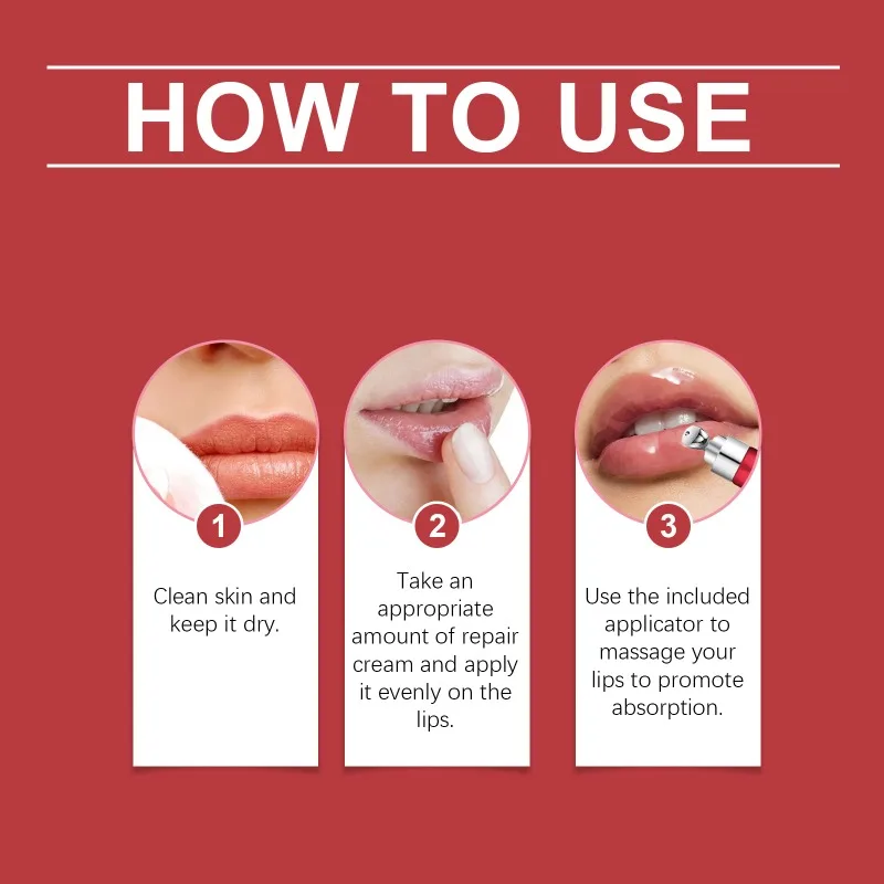 Крем для восстановления линии губ увлажняющий мгновенный объем отшелушивающий