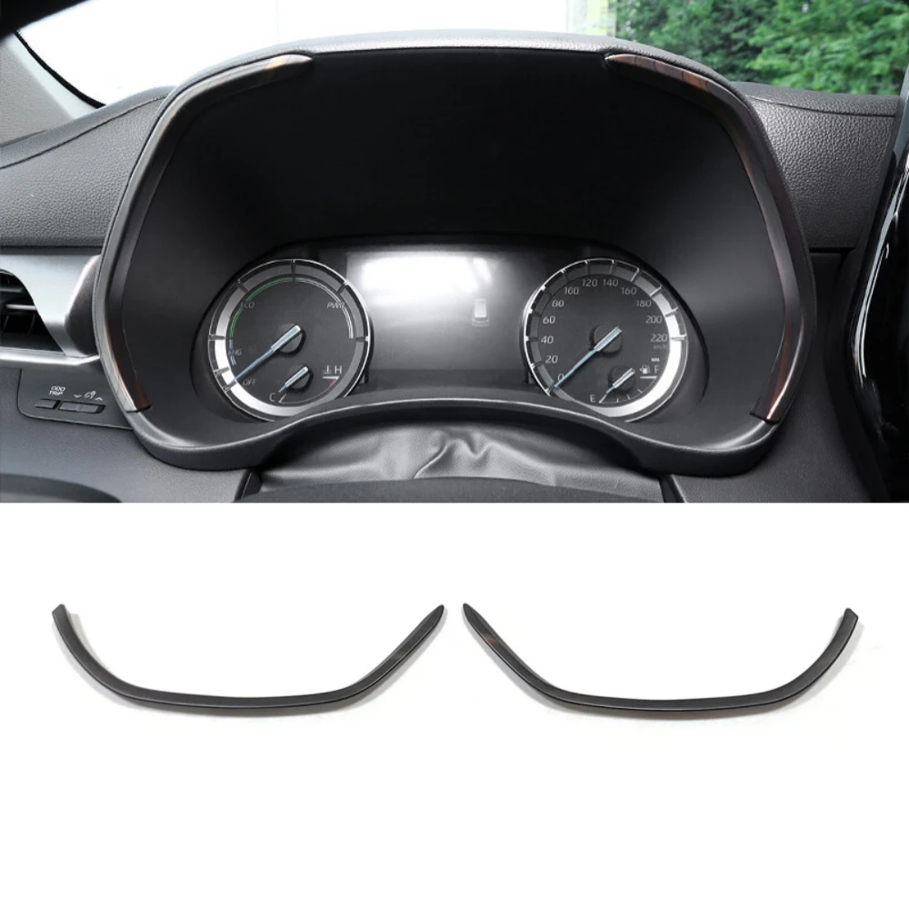 

Для Toyota Highlander XU70 Kluger 2020 2021 2022 2023, гибридная приборная панель автомобиля, дисплей, кольцо, спидометр, крышка датчика, декоративная полоса