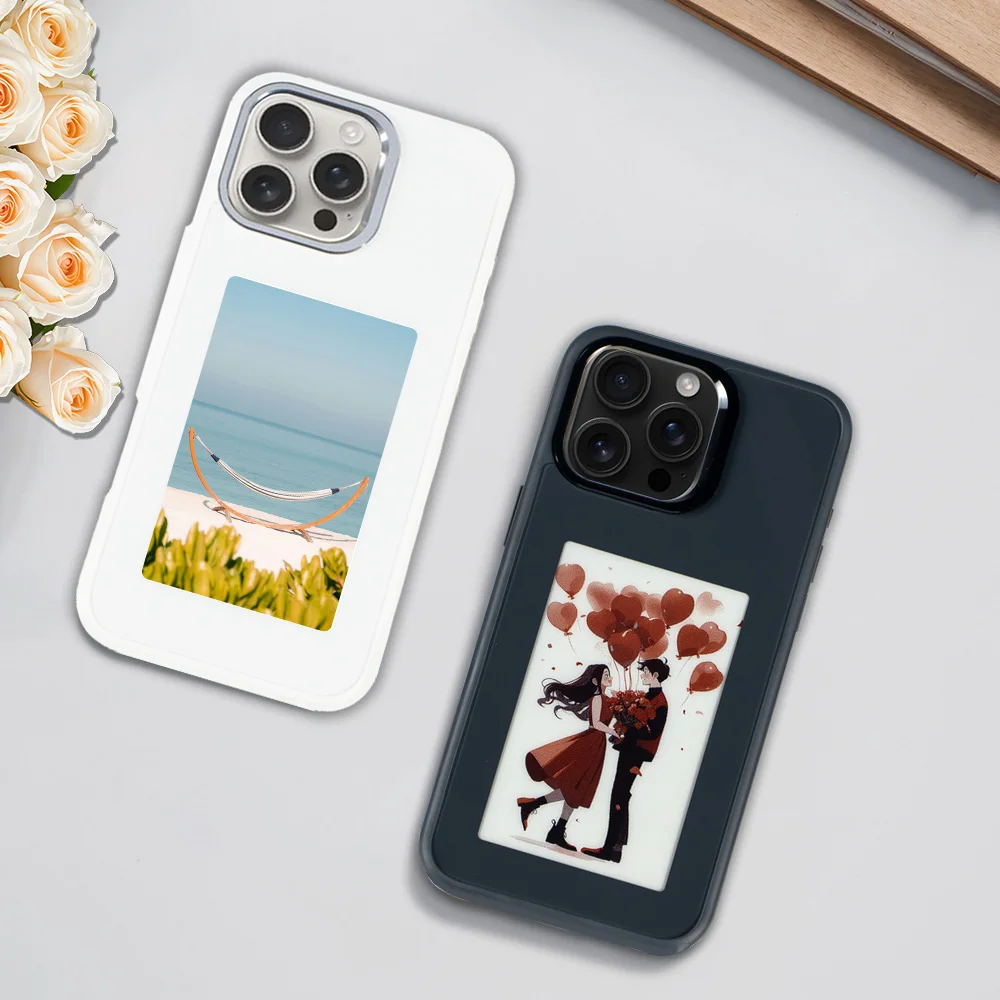 Фото Настраиваемый чехол для мобильного телефона NFC 800*480 для iPhone 16, 15, 14, 13 Pro Max, чехол с чернилами для изображений «сделай сам» №2