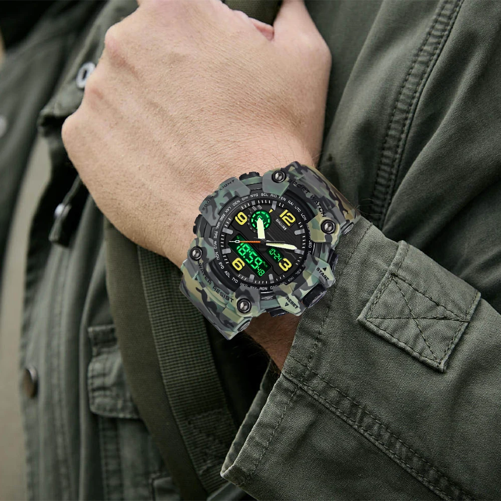 Часы наручные мужские с браслетом из ПУ кожи водостойкие