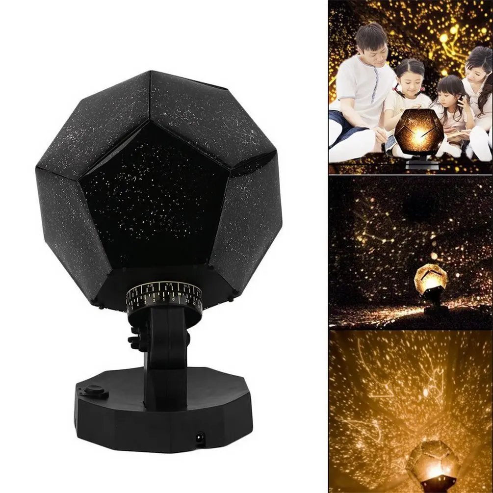 

Sky Starry Projector Romantic Cosmos LED Night Lights Galaxy Projection Lamp Space Nightlight Child Kids Gift Bedroom Decoration