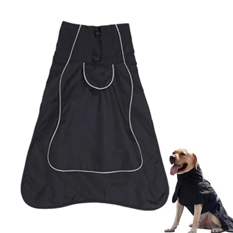 

Ветрозащитная зимняя теплая куртка для собаки, светоотражающая Регулируемая Водонепроницаемая жилетка в полоску, мягкая уличная куртка дл...