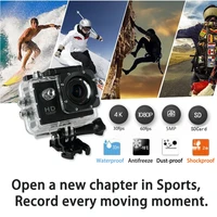 outdoor sport action camera mini 4k 30m waterproof hd action cam hdmi helmet video recording cameras for ultra dive photography