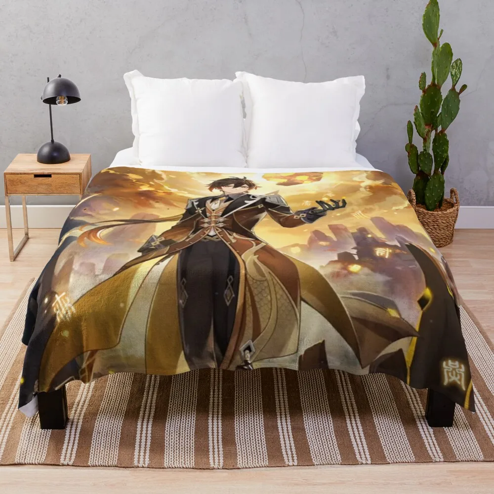 

Zhongli Genshin, драпировка фотовспышкой