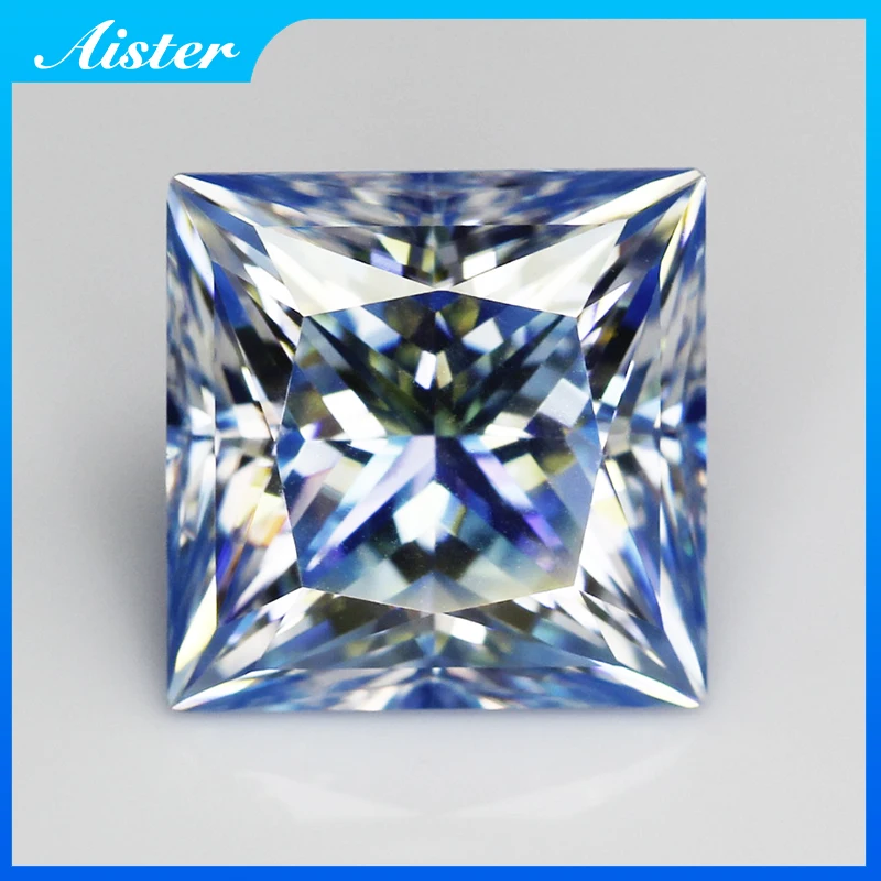 Новый тестер бриллиантов принцессы с муассанитом ледяного синего цвета и