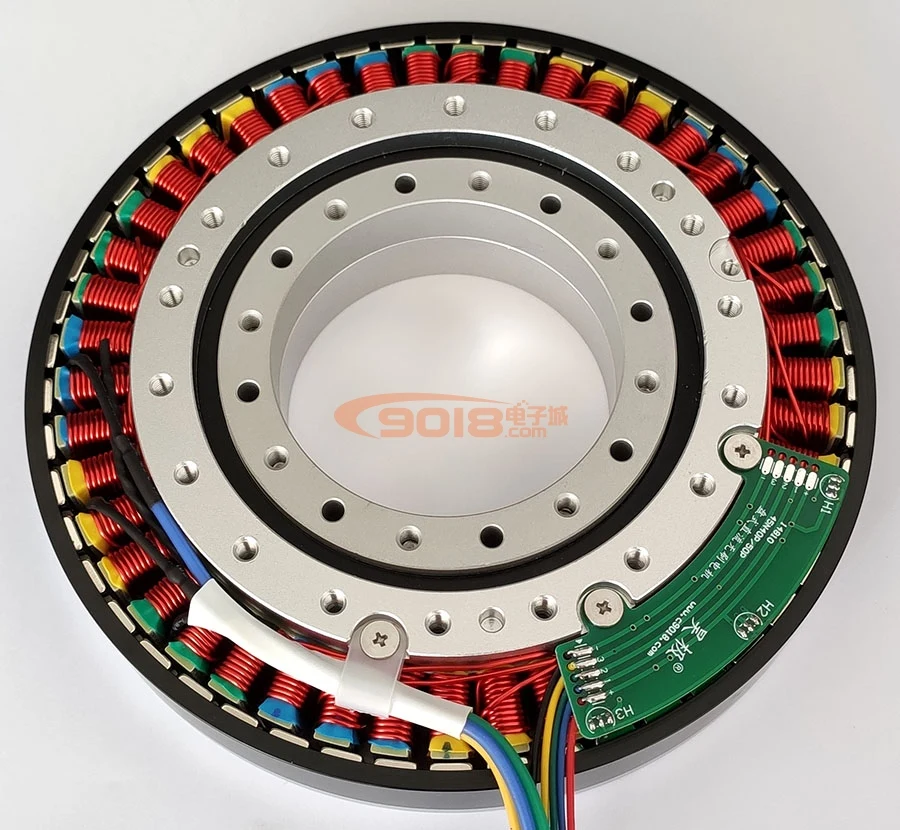 Haoji 14810 большой полый вал 700 Вт сверхнизкоскоростной дисковый бесщеточный