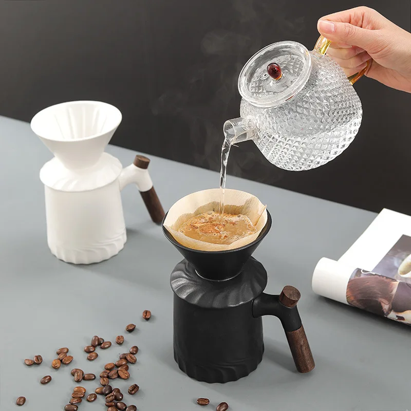 

New Ceramic One-piece Filter Teacup Handmade Boutique Ceramic Mug with Lid Hot Sale Office Home Kitchen Accessories Gift Set