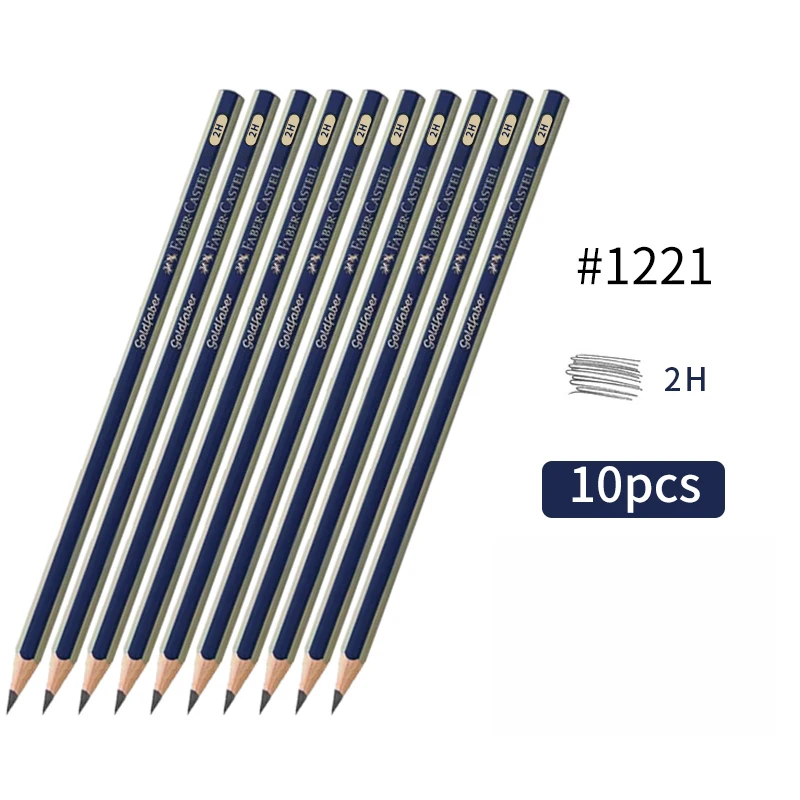 

Faber Castell набор деревянных карандашей 10 шт.