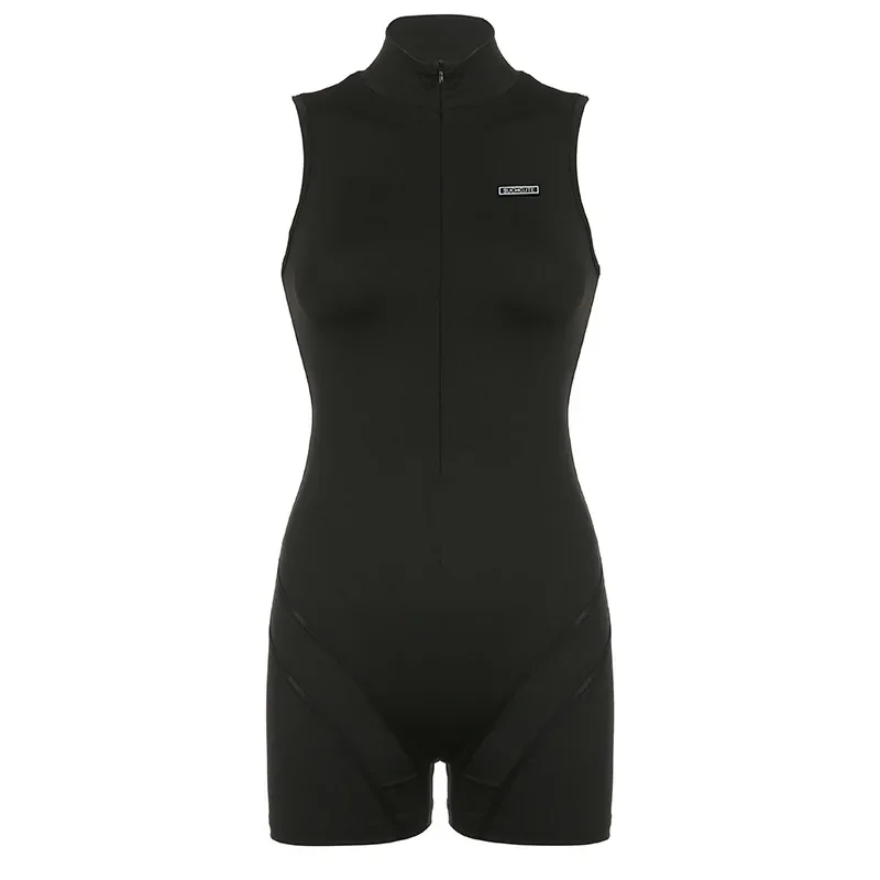 Американский индивидуальный уличный обтягивающий комбинезон без рукавов 2024