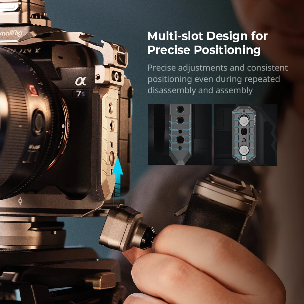 Комплект быстросъемной усовершенствованной клетки SmallRig HawkLock для Sony Alpha 7R V/ 7 IV/ 7S