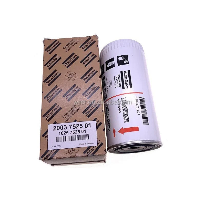 6 шт./партия Оригинальный масляный фильтр для воздушного компрессора 2903752501 =
