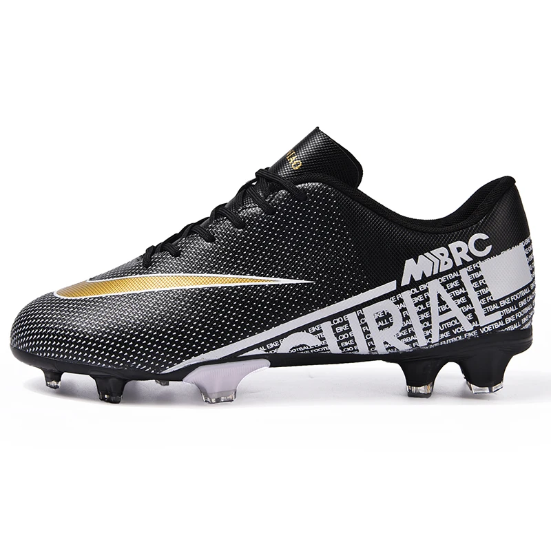 Men Low-Top Professional Soccer Shoes Kids Football Boots FG/TF Non-Slip Outdoor Grass Cleats Football Shoes Sneakers Size 35-45