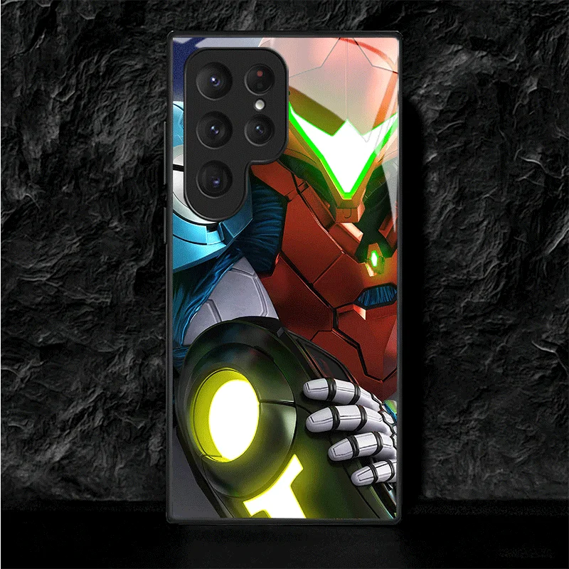 Фото Противоударный чехол M-Metroids Glass для Samsung Galaxy S26 S25 S24 S23 Ultra Edge S22 S21 Plus S20 FE №5