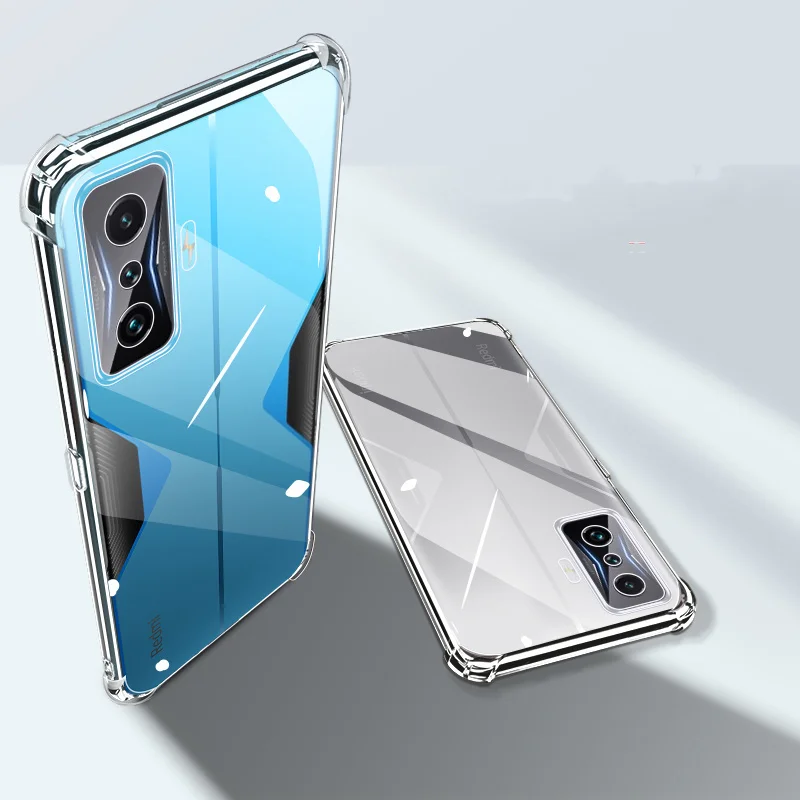 fundacoquecapa poco f4 gt f3 casetransparent phone case glass for poco x3 pro case pocox3 nfc airbag anti shock protective cover on poco x 4 pro