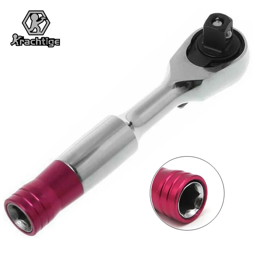 

72 Teeth 85mm Torque Ratchet Wrench 1/4'' Mini Socket Wrenches Repair Tool For Vehicle Bicycle Bike