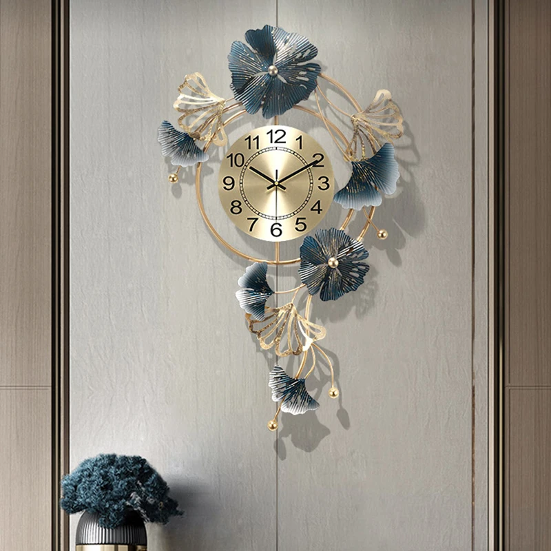 

Digital Luxury Watch Wall Silent Aesthetic Unique Room Home Watch Items Watch Original Horloge Murale Home Design Furniture