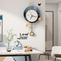 luxury large wall clock modern design creative nordic wall clock electronic mechanism decoration living room reloj pared gift