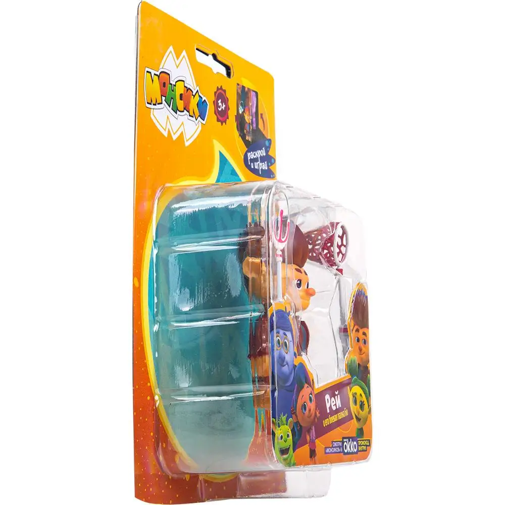 Монсики Игровой набор Рей с боевой палкой Бо |