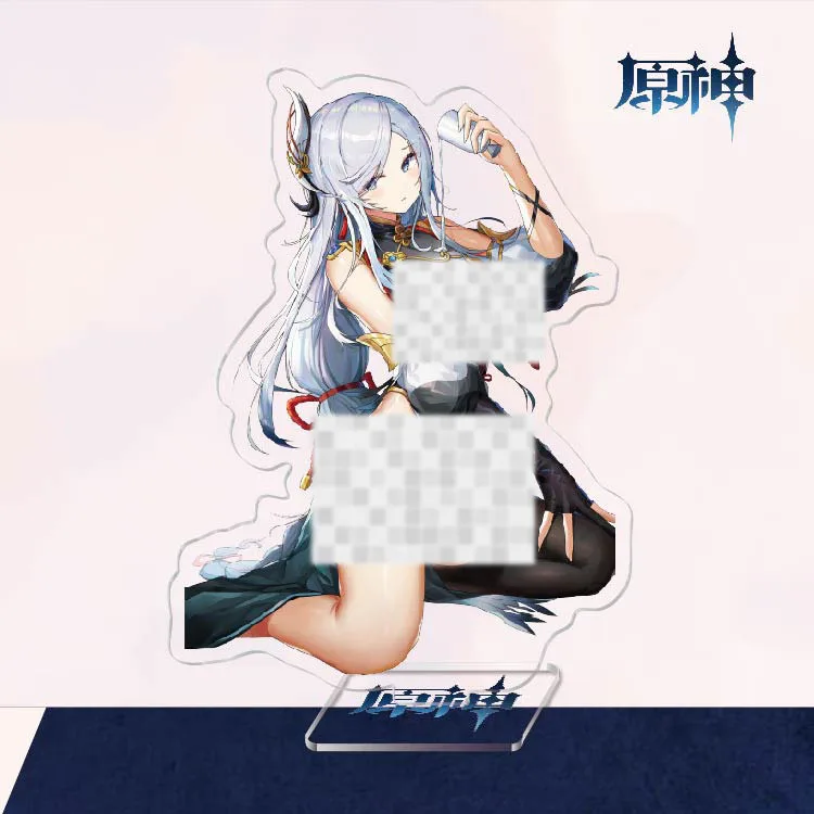 2024 аниме Genshin Impact Barbara Eula Yae Miko Ganyu Shenhe сексуальная серия акриловая