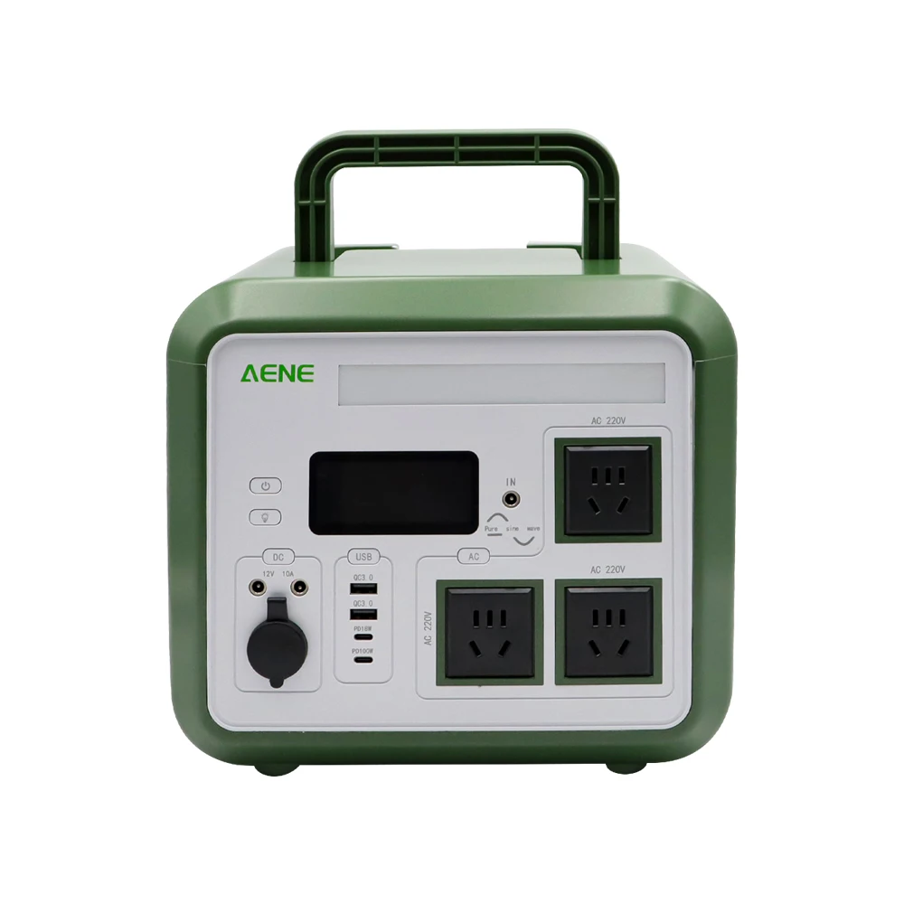

Long Cycle Life Rechargeable 1200W Outdoor portable LiFePO4 energy storage battery product