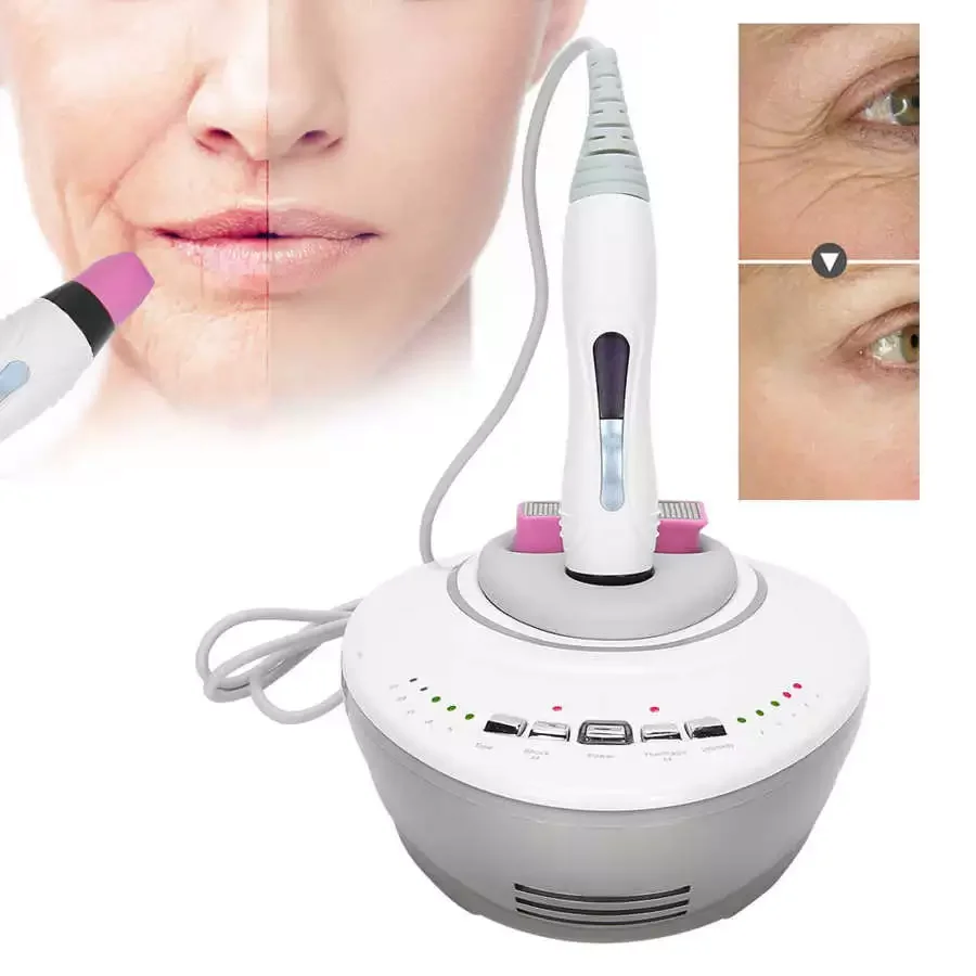 

NEW2023 RF Face Firming Lifting Beauty Instrument Facial Body Skin Rejuvenation Tightening Machine Skin Ion Import Device With 3