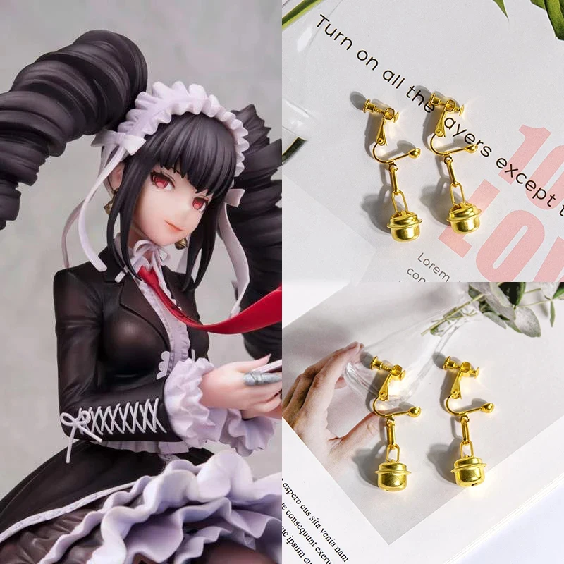

Danganronpa Celestia Ludenberg Cosplay Earrings Ear Stud Ear Clip One Pair