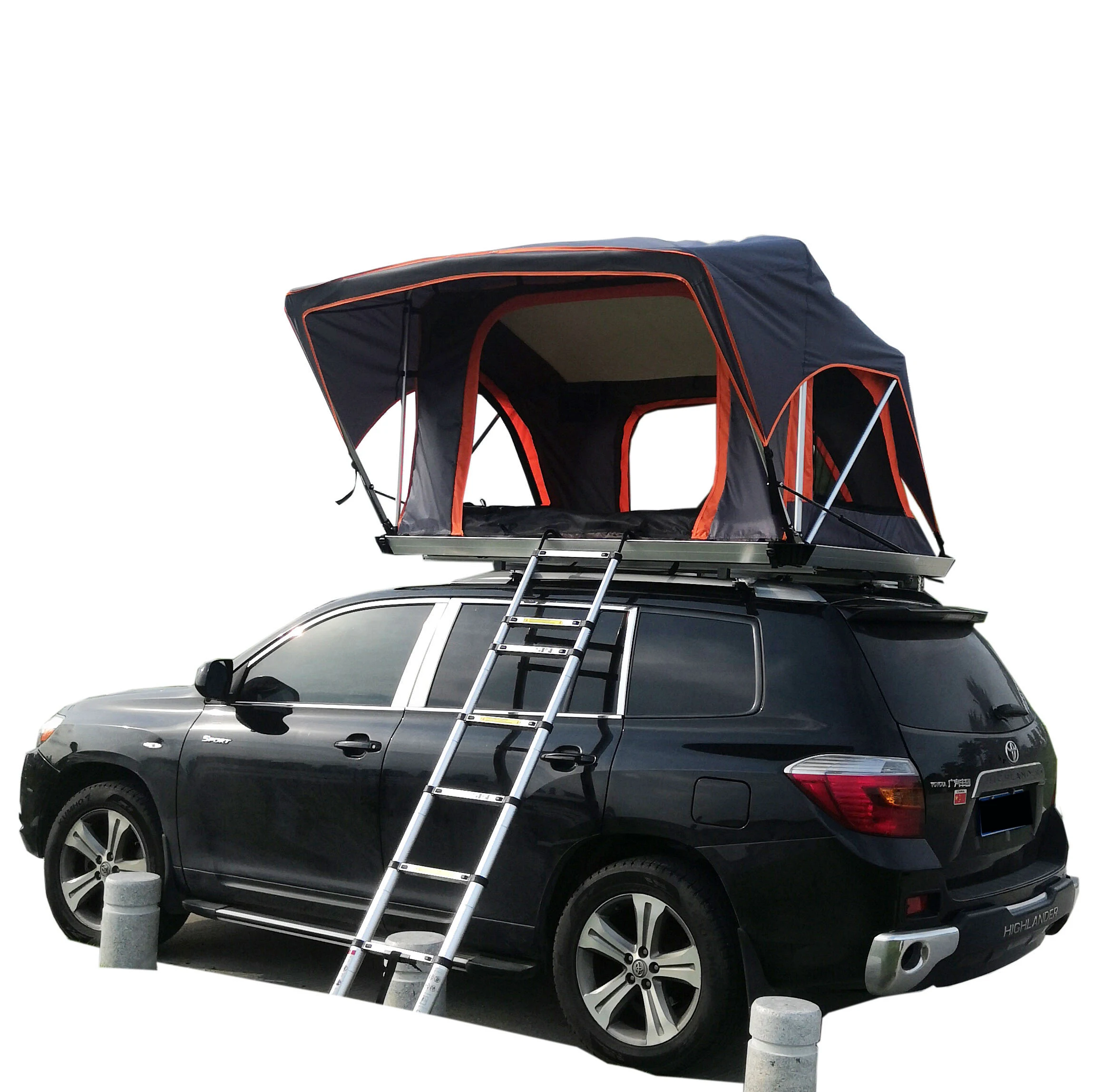 

2 Person Soft Shell Custom Tent Aluminum Poles Waterproof Camping Car Roof Tent