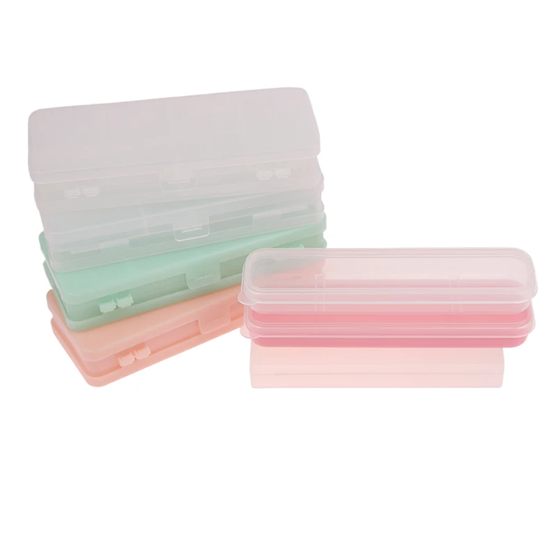 Портативный органайзер для кистей макияжа карандаш бровей ногтей Brufe прозрачный