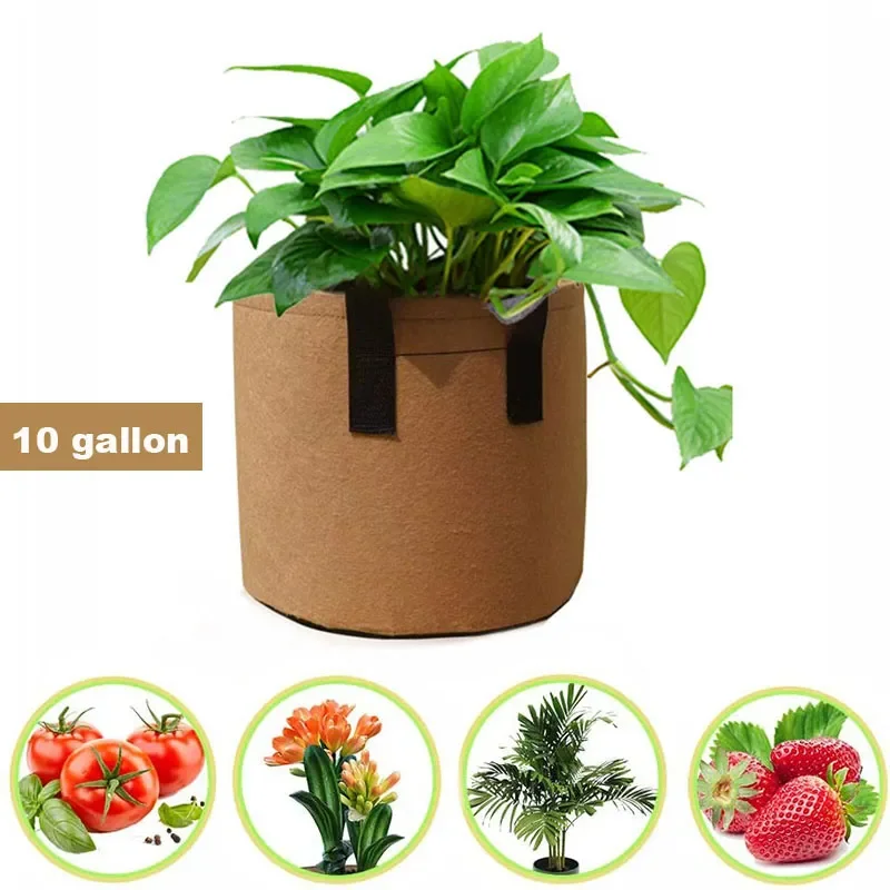 

Garden grow Pot vegetable cultivation Planting Bag seed vege Growing Planter Greenhouse garden accessories