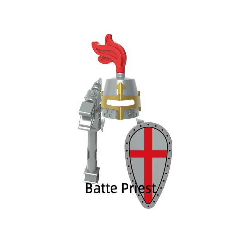 Средневековый бодрящий священник Лев Сердце Больница Тевтонский патрон Храм