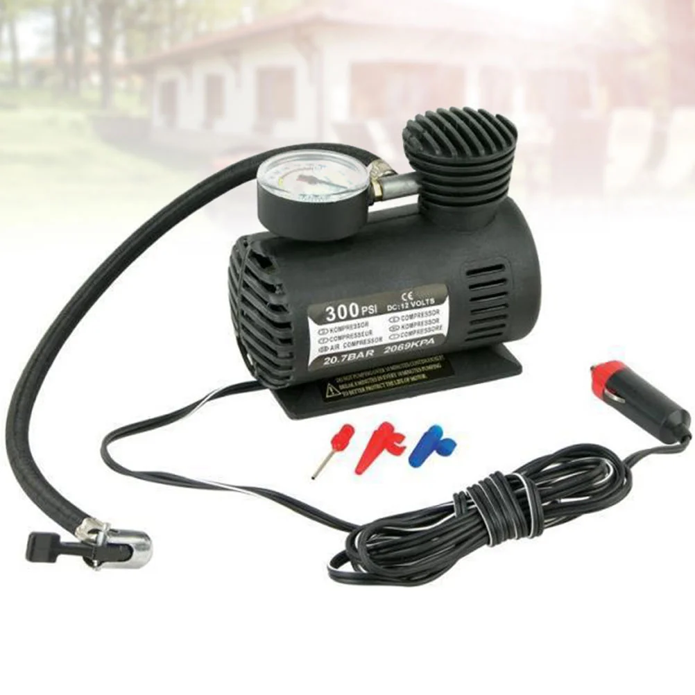 

1 шт., профессиональный металлический насос для накачки шин