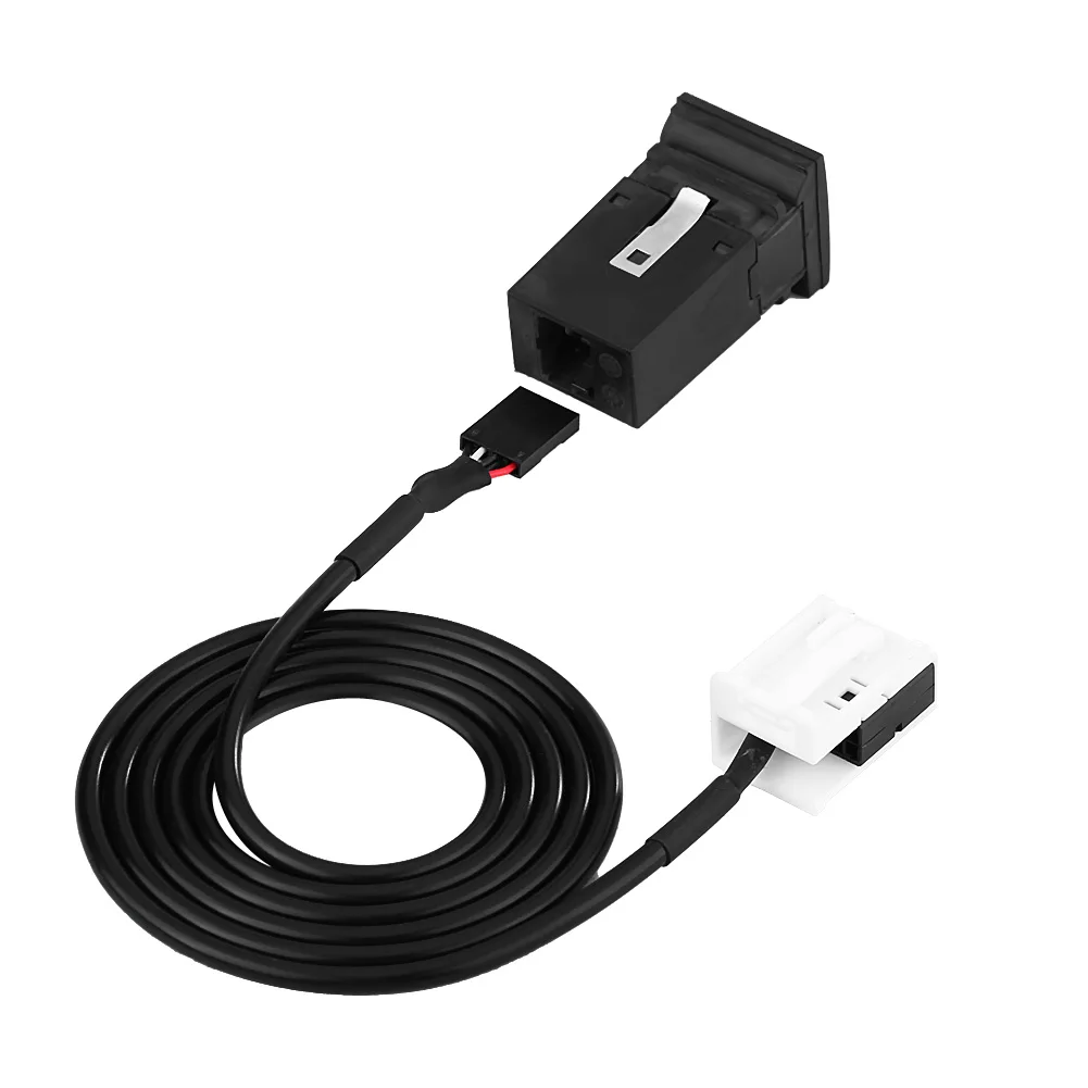Автомобильный USB AUX аудио кабель переключатель и для RCD510 RCD310 VW Golf/GTI/R MK5 MK6 Jetta 5KD035724 |