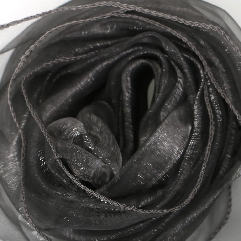 

Чехол для стула из органзы с поясом и бантом, 22*275 см