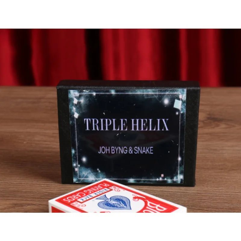 Волшебные трюки с тройной завиткой игральные карты покерные террасы