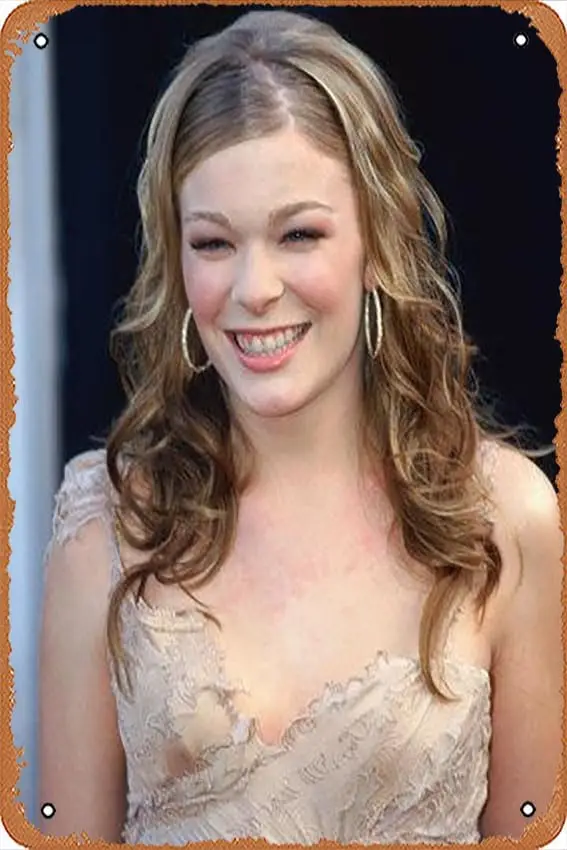 Металлическая жестяная вывеска 8 х 12 дюймов - Leann Rimes Плакат с металлической