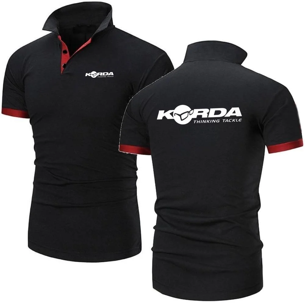 Молодежные мужские рубашки поло Футболки Верхние футболки в стиле Korda Tribute ​