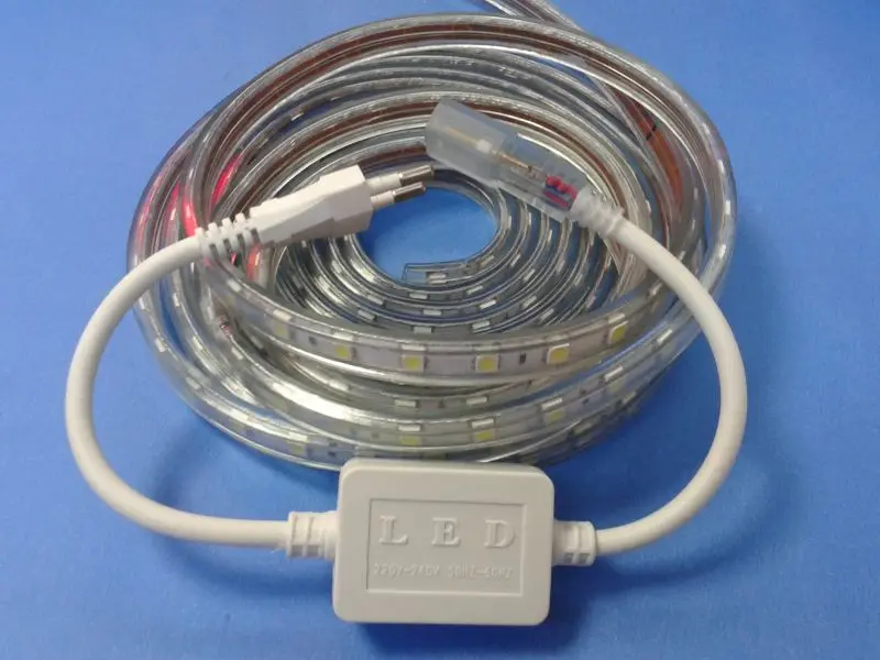 Шлансветодиодный LED 3İİ синий 5 MT-PLUG START |