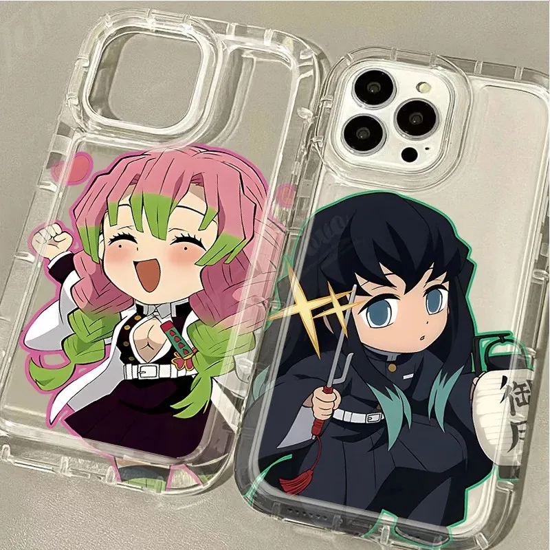 Прозрачный чехол с рисунком аниме Убийца демонов для VIVO Y02 Y15S Y16 Y17S Y20 Y21 Y35 Y36 Y50 Y77 Y91